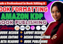 do amazon KDP ebook editing KDP paperback book formatting, developmental editing